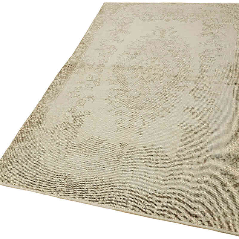 El Dokuma Vintage Halı - 117 cm x 195 cm - K0082624