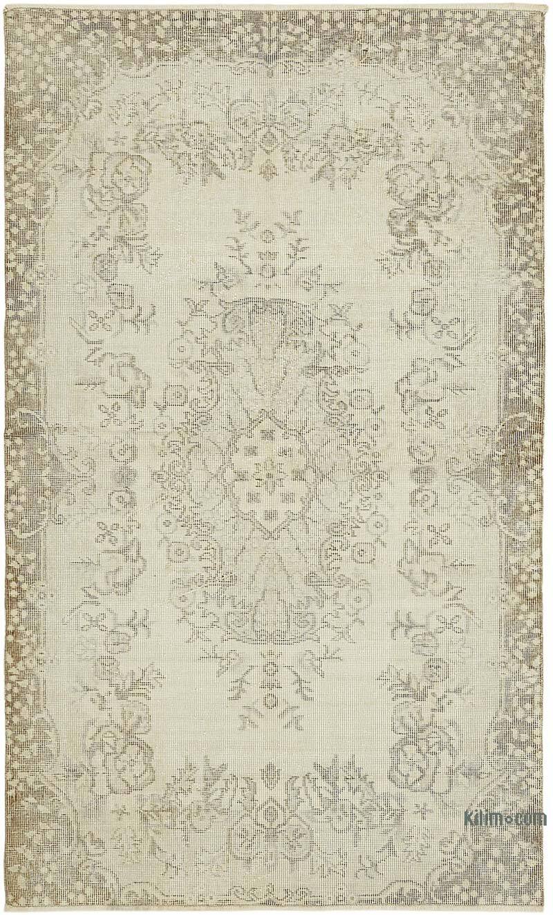 El Dokuma Vintage Halı - 117 cm x 195 cm - K0082624