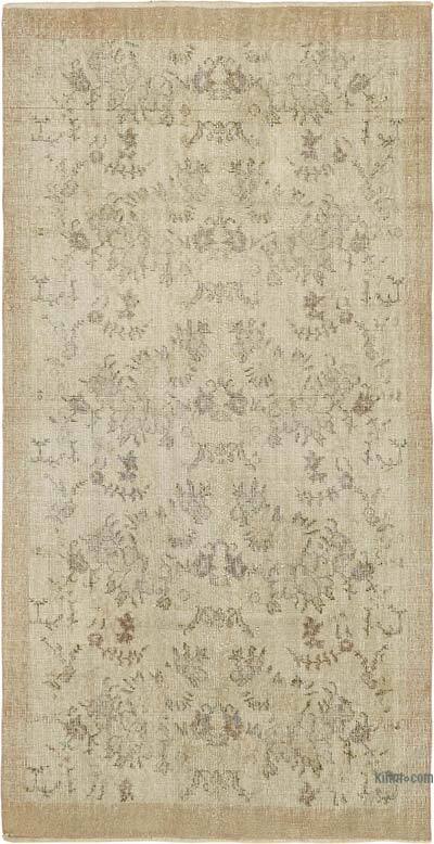 Vintage Turkish Hand-Knotted Rug - 3' 5" x 6' 7" (41" x 79")