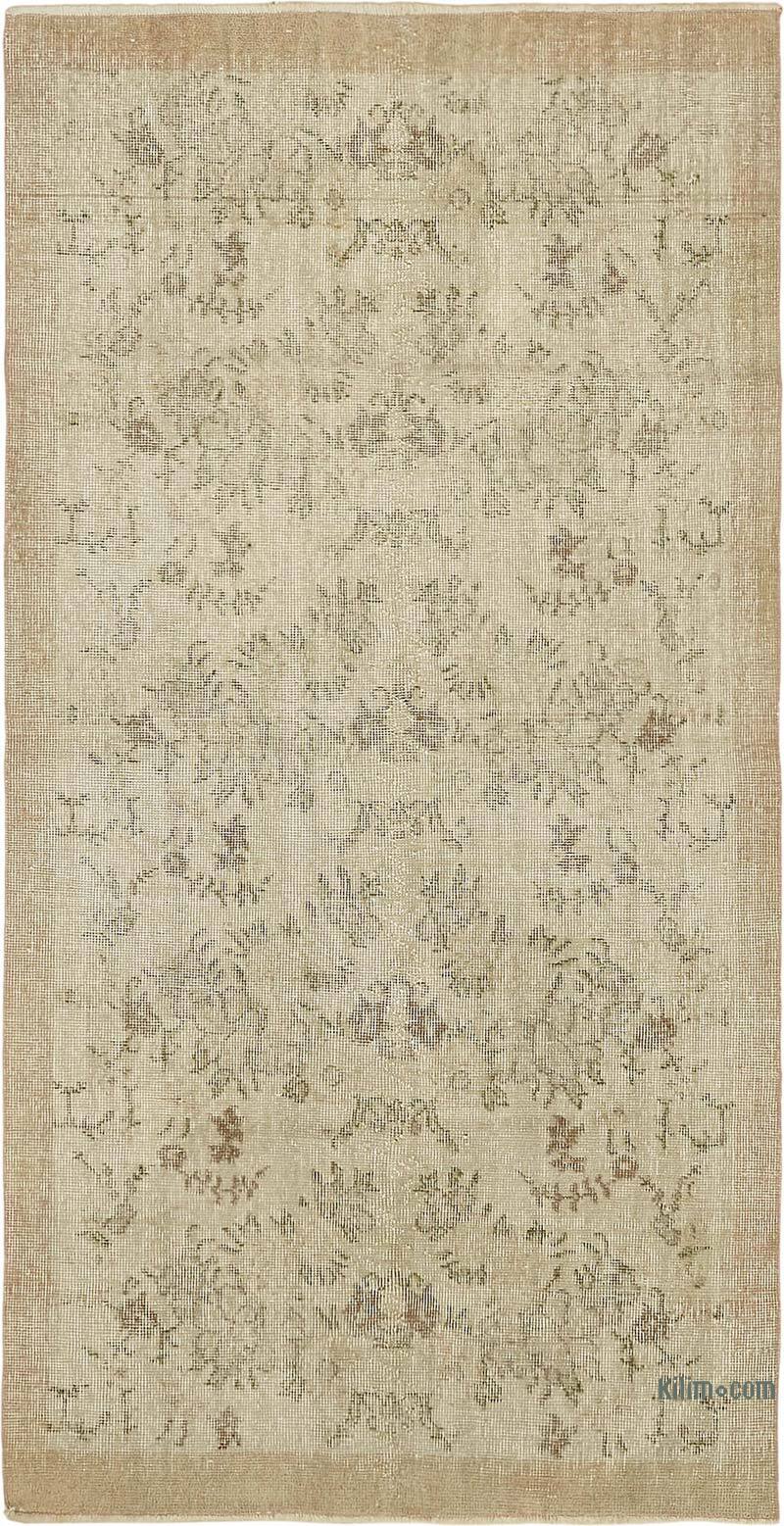 Vintage Turkish Hand-Knotted Rug - 3' 5" x 6' 7" (41" x 79") - K0082625