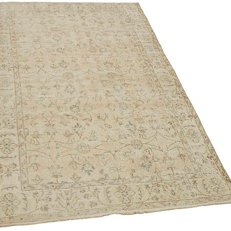 Vintage Turkish Hand-Knotted Rug - 3' 10" x 6' 3" (46" x 75") - K0082626