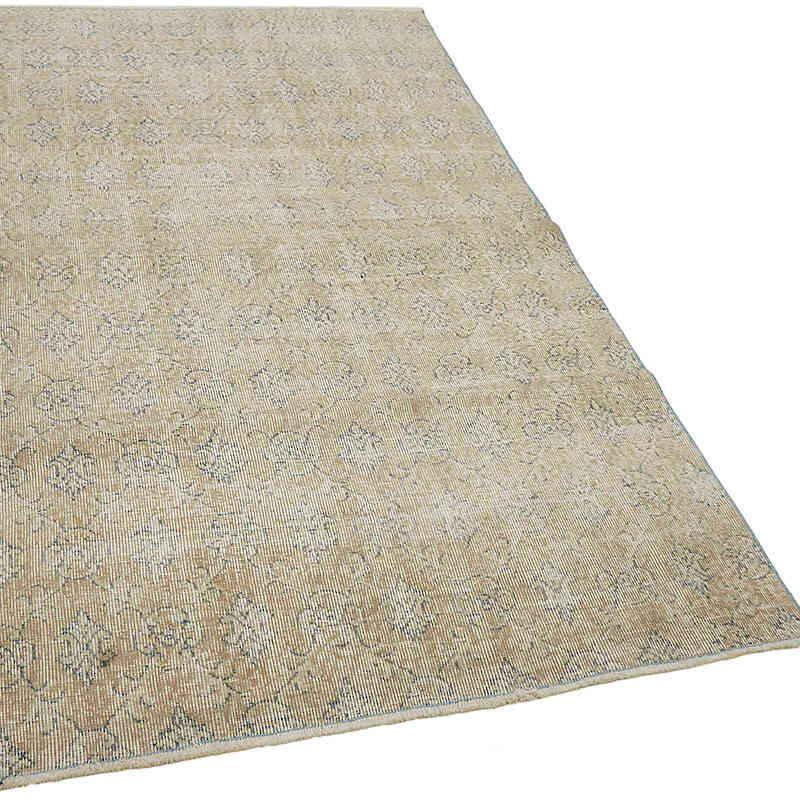Vintage Turkish Hand-Knotted Rug - 3' 11" x 7'  (47" x 84") - K0082628
