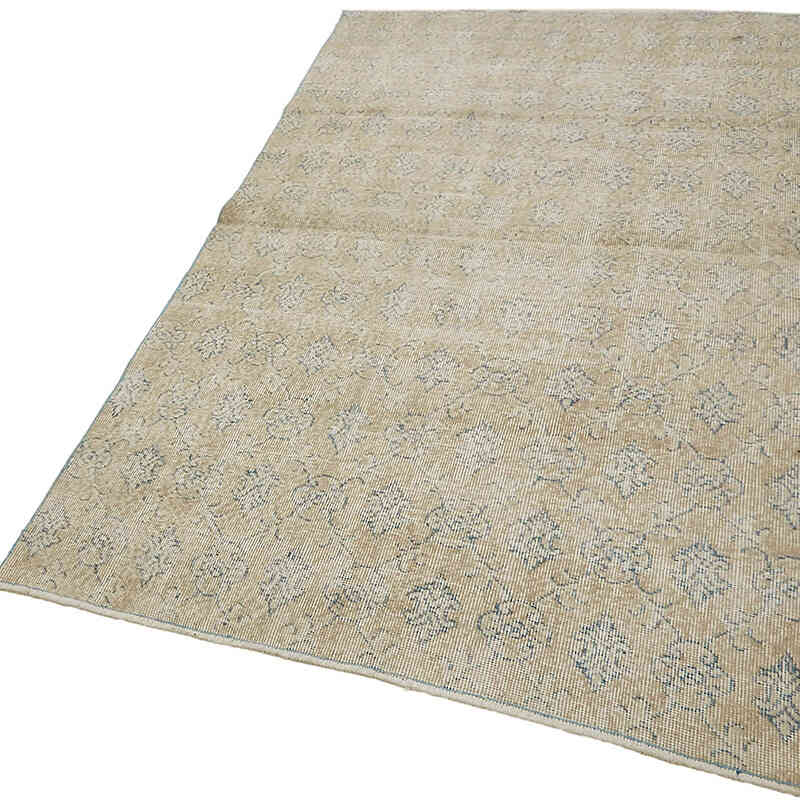 Vintage Turkish Hand-Knotted Rug - 3' 11" x 7'  (47" x 84") - K0082628