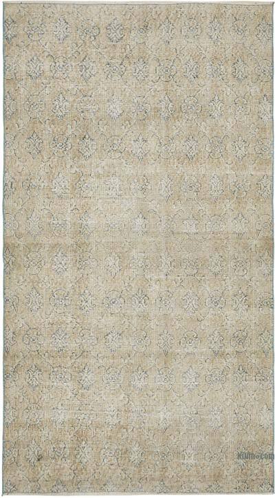 Vintage Turkish Hand-Knotted Rug - 3' 11" x 7'  (47" x 84")