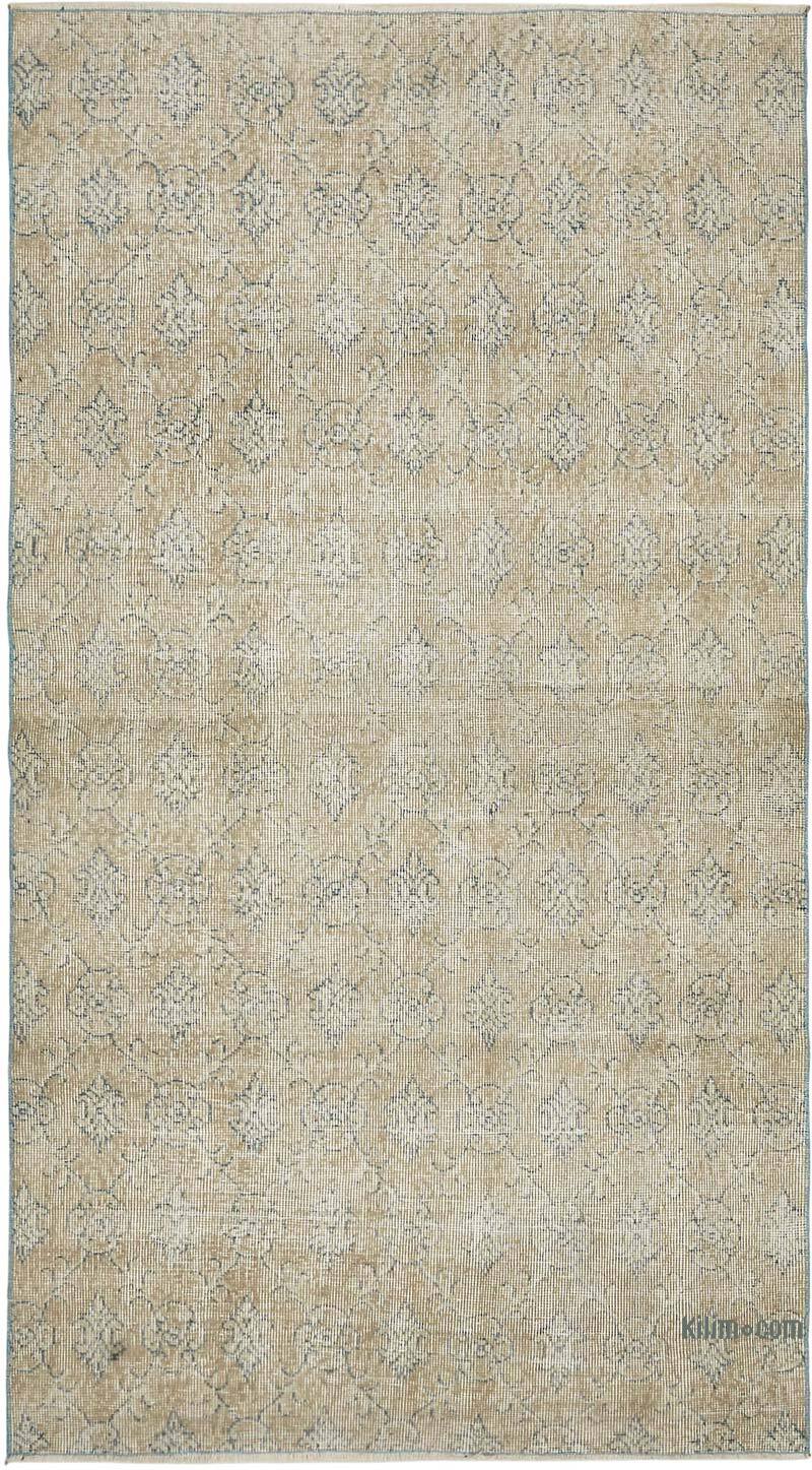 Vintage Turkish Hand-Knotted Rug - 3' 11" x 7'  (47" x 84") - K0082628