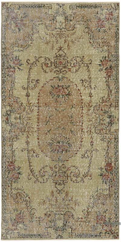 El Dokuma Vintage Halı - 88 cm x 173 cm
