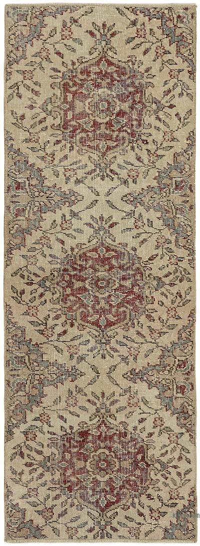 Vintage Turkish Hand-Knotted Rug - 2'  x 5' 9" (24" x 69")