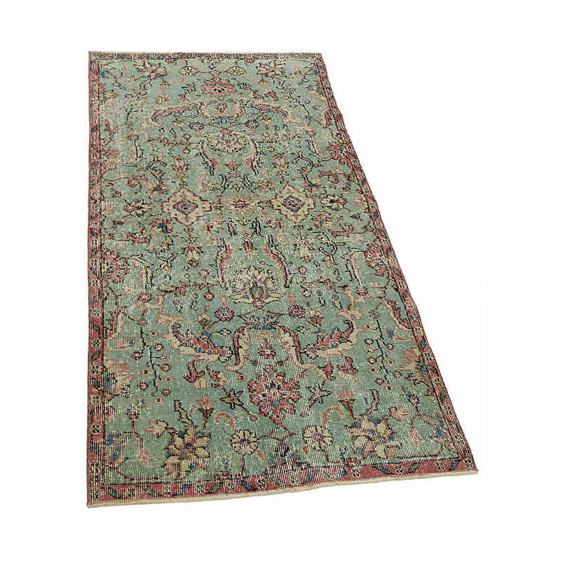 El Dokuma Vintage Halı - 83 cm x 175 cm - K0082632