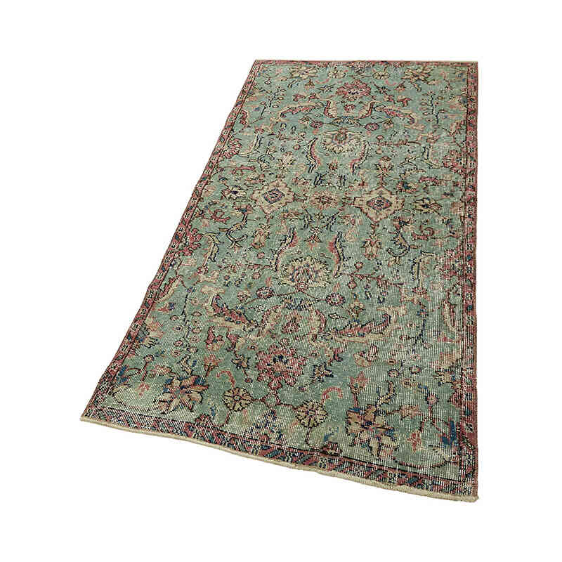 El Dokuma Vintage Halı - 83 cm x 175 cm - K0082632