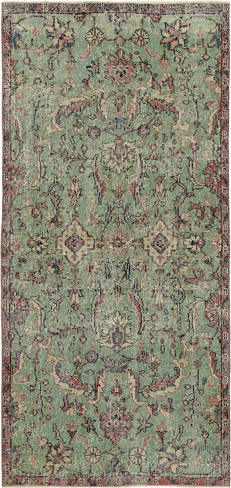El Dokuma Vintage Halı - 83 cm x 175 cm - K0082632