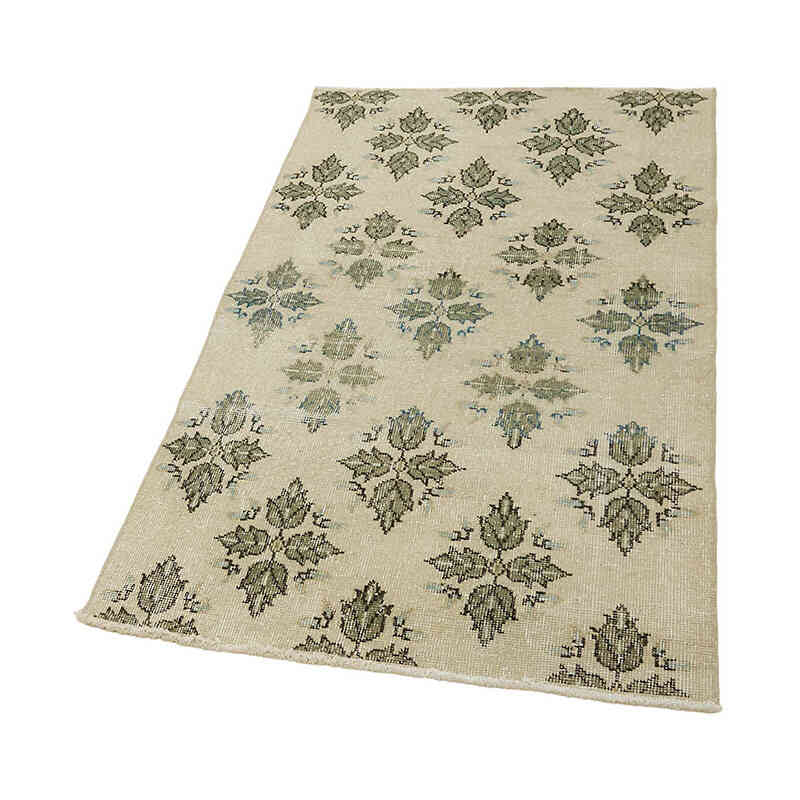 Alfombra Vintage Turca Anudada a Mano - 86 cm x 148 cm - K0082633