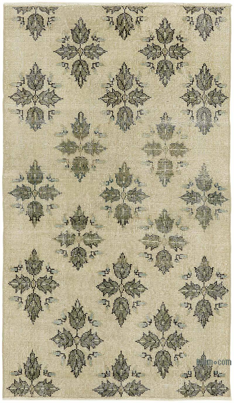 Alfombra Vintage Turca Anudada a Mano - 86 cm x 148 cm - K0082633
