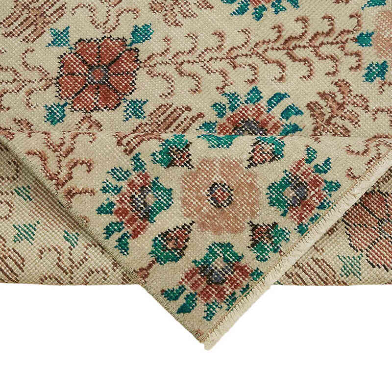 Vintage Turkish Hand-Knotted Rug - 2' 9" x 6'  (33" x 72") - K0082634