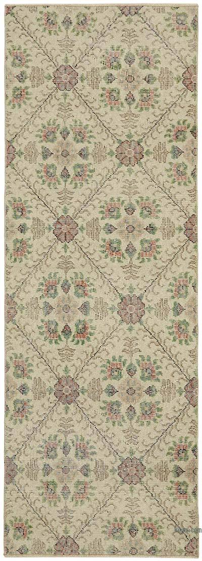 El Dokuma Vintage Halı - 73 cm x 203 cm