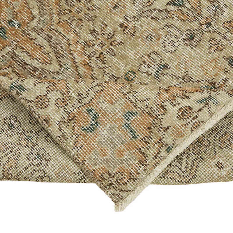 Alfombra Vintage Turca Anudada a Mano - 78 cm x 168 cm - K0082641