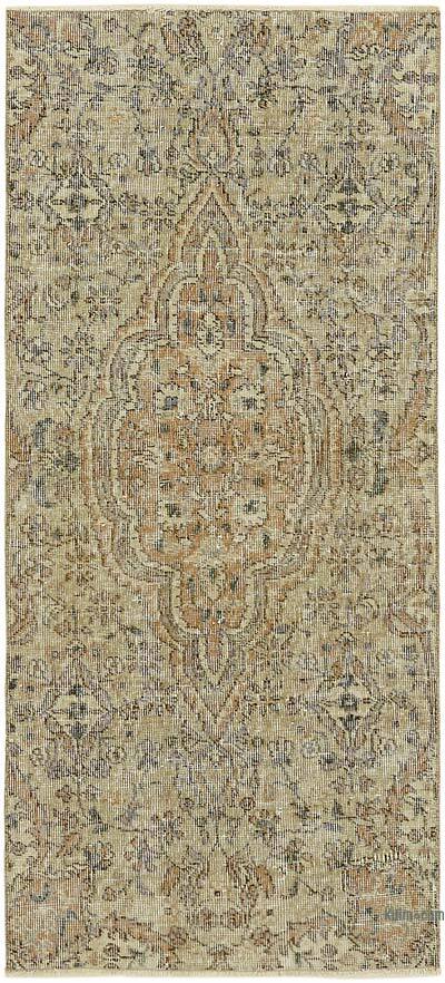 El Dokuma Vintage Halı - 78 cm x 168 cm