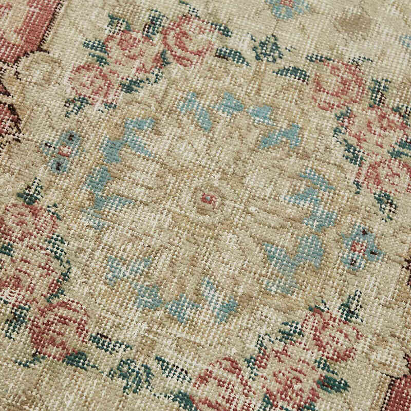 Vintage Turkish Hand-Knotted Rug - 2' 4" x 6' 6" (28" x 78") - K0082642