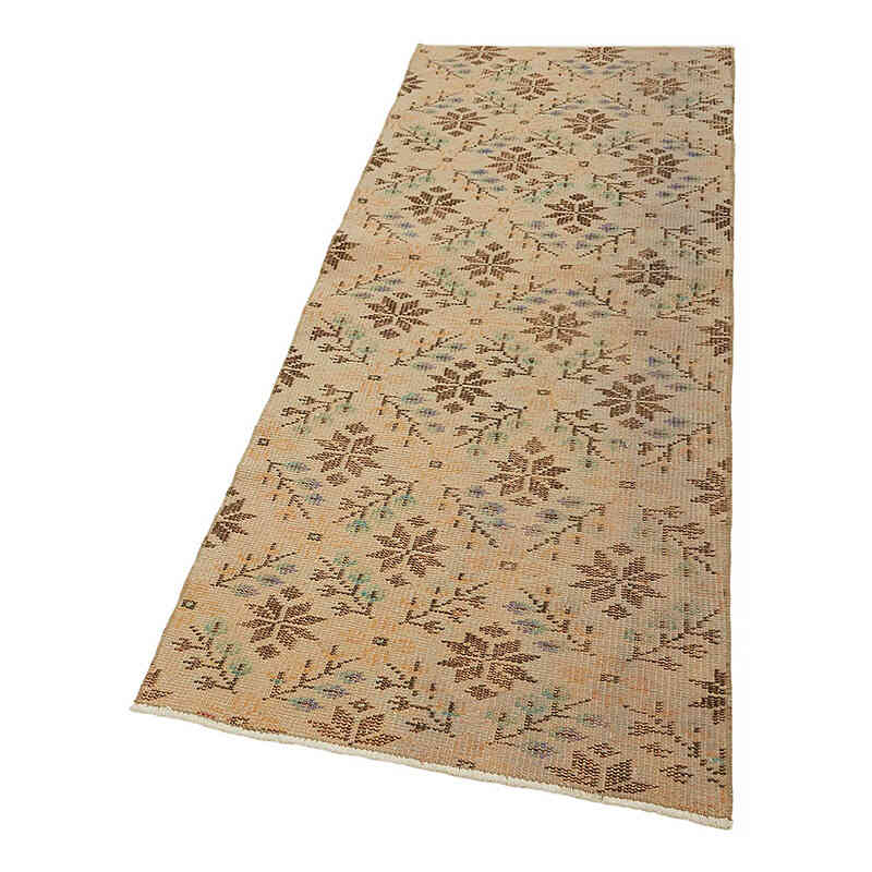 Alfombra Vintage Turca Anudada a Mano - 72 cm x 191 cm - K0082644