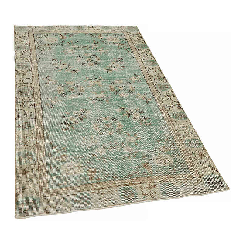 El Dokuma Vintage Halı - 109 cm x 181 cm - K0082650