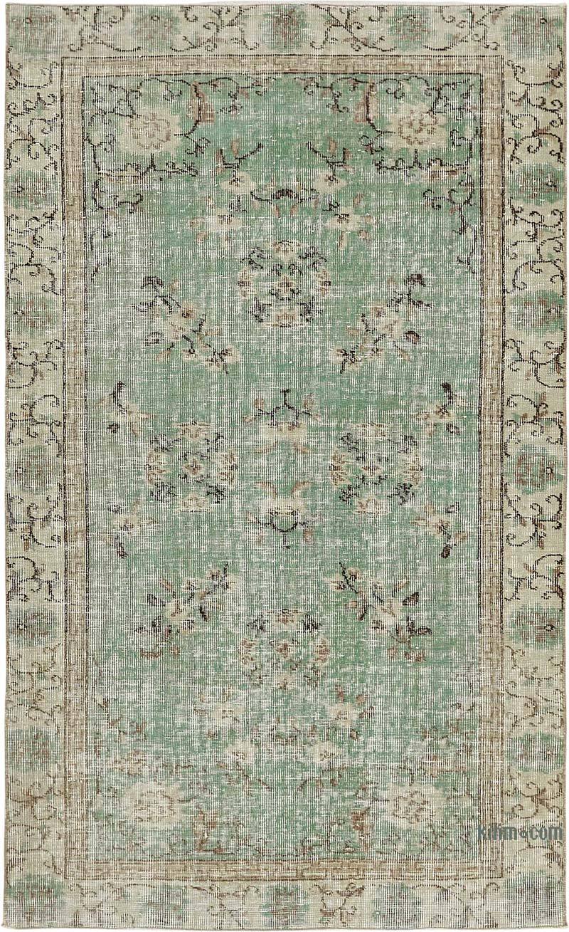 El Dokuma Vintage Halı - 109 cm x 181 cm - K0082650