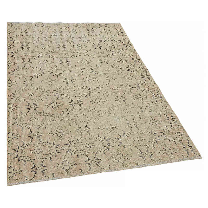 Vintage Turkish Hand-Knotted Rug - 3' 8" x 5' 5" (44" x 65") - K0082651
