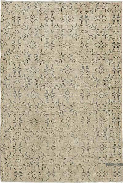 El Dokuma Vintage Halı - 113 cm x 166 cm