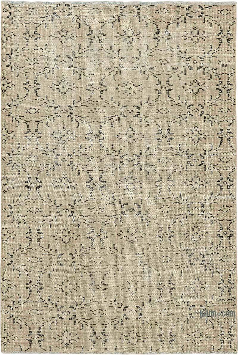 Vintage Turkish Hand-Knotted Rug - 3' 8" x 5' 5" (44" x 65") - K0082651