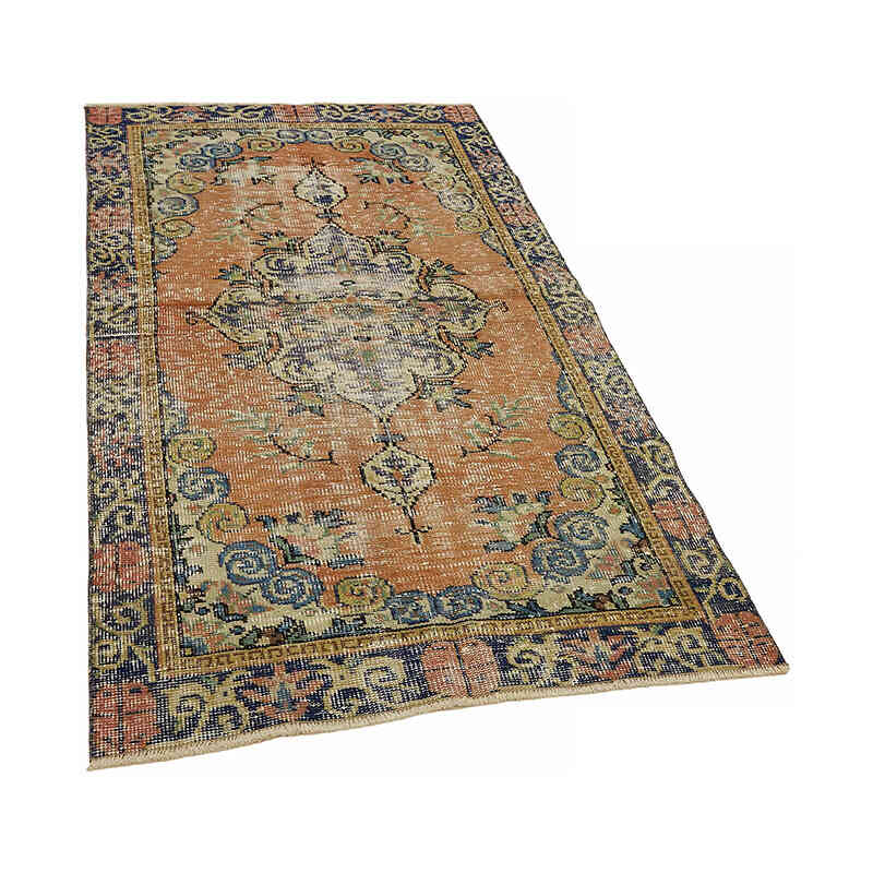 Vintage Turkish Hand-Knotted Rug - 3' 4" x 5' 11" (40" x 71") - K0082652