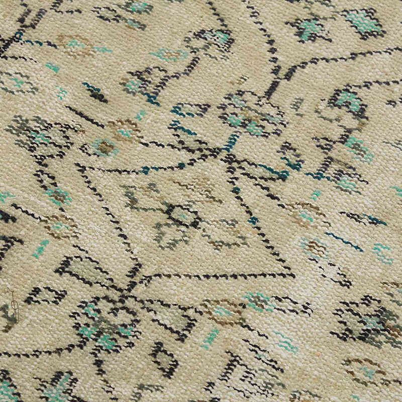 Vintage Turkish Hand-Knotted Rug - 2' 11" x 6' 9" (35" x 81") - K0082654