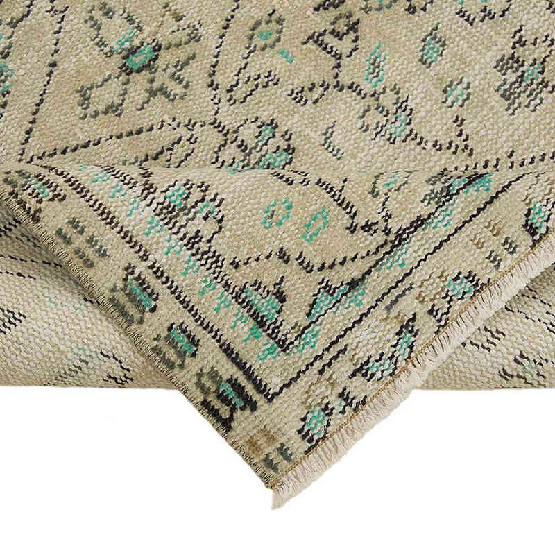 Vintage Turkish Hand-Knotted Rug - 2' 11" x 6' 9" (35" x 81") - K0082654