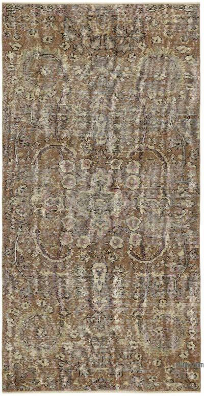 Vintage Turkish Hand-Knotted Rug - 3' 4" x 6' 5" (40" x 77")