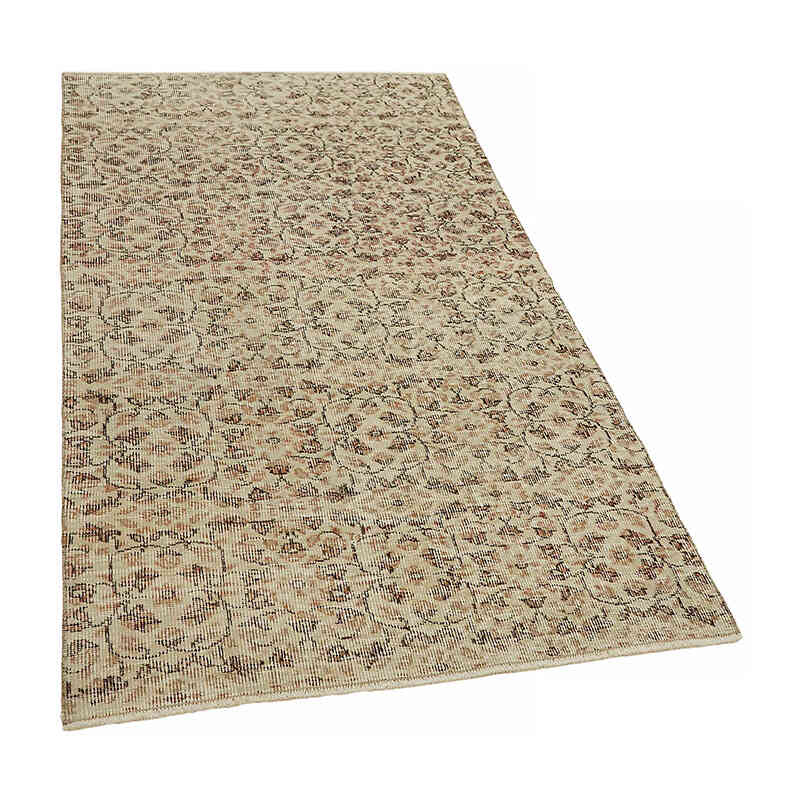 El Dokuma Vintage Halı - 100 cm x 185 cm - K0082657