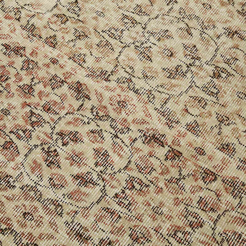 El Dokuma Vintage Halı - 100 cm x 185 cm - K0082657