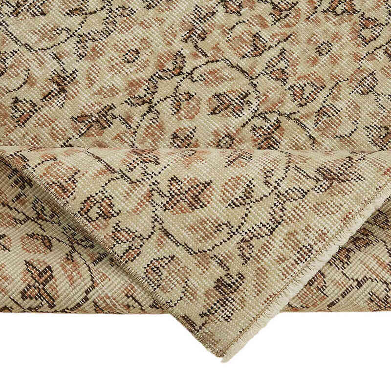 El Dokuma Vintage Halı - 100 cm x 185 cm - K0082657