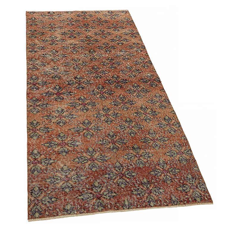 Vintage Turkish Hand-Knotted Rug - 3' 1" x 6' 3" (37" x 75") - K0082660