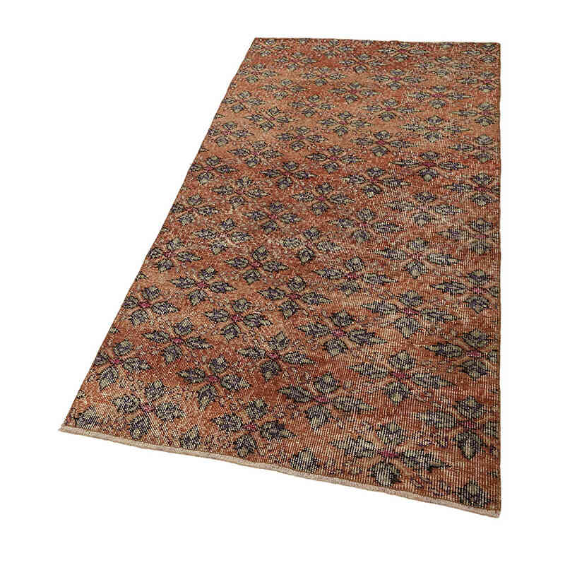 Vintage Turkish Hand-Knotted Rug - 3' 1" x 6' 3" (37" x 75") - K0082660