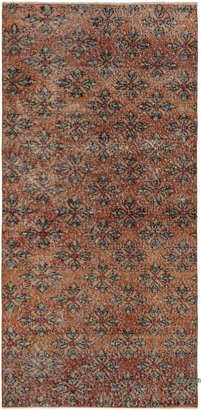 El Dokuma Vintage Halı - 94 cm x 191 cm