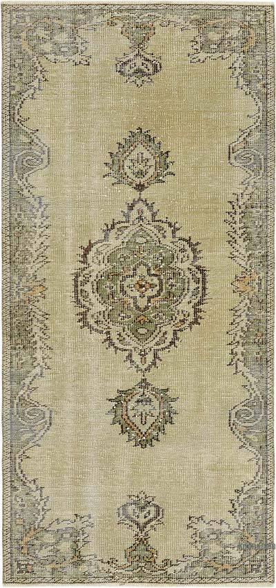 El Dokuma Vintage Halı - 89 cm x 184 cm