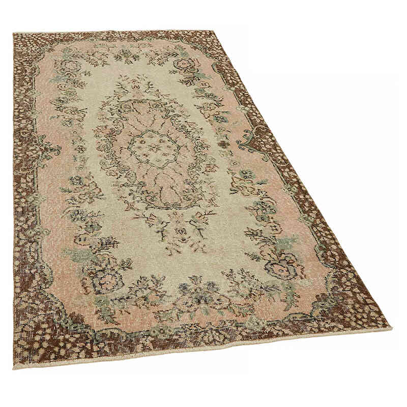 El Dokuma Vintage Halı - 113 cm x 205 cm - K0082663