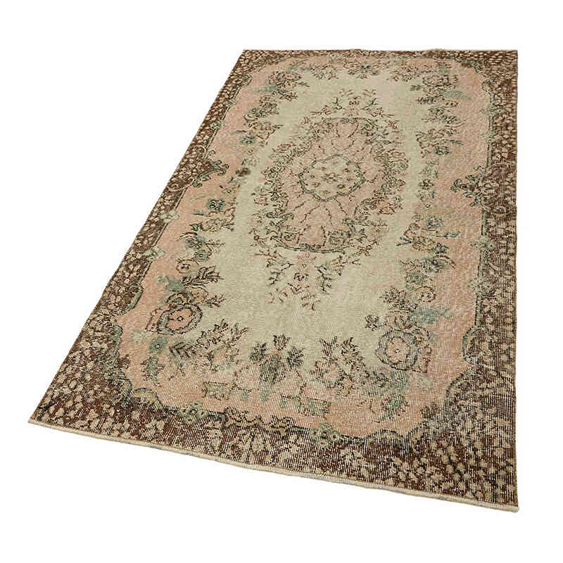 El Dokuma Vintage Halı - 113 cm x 205 cm - K0082663