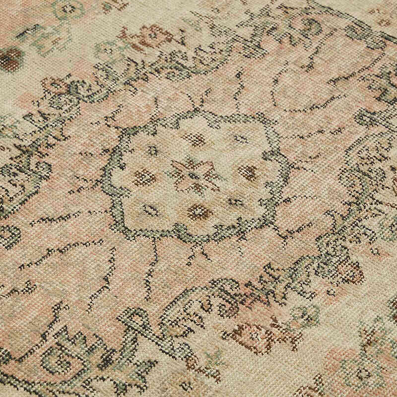 El Dokuma Vintage Halı - 113 cm x 205 cm - K0082663