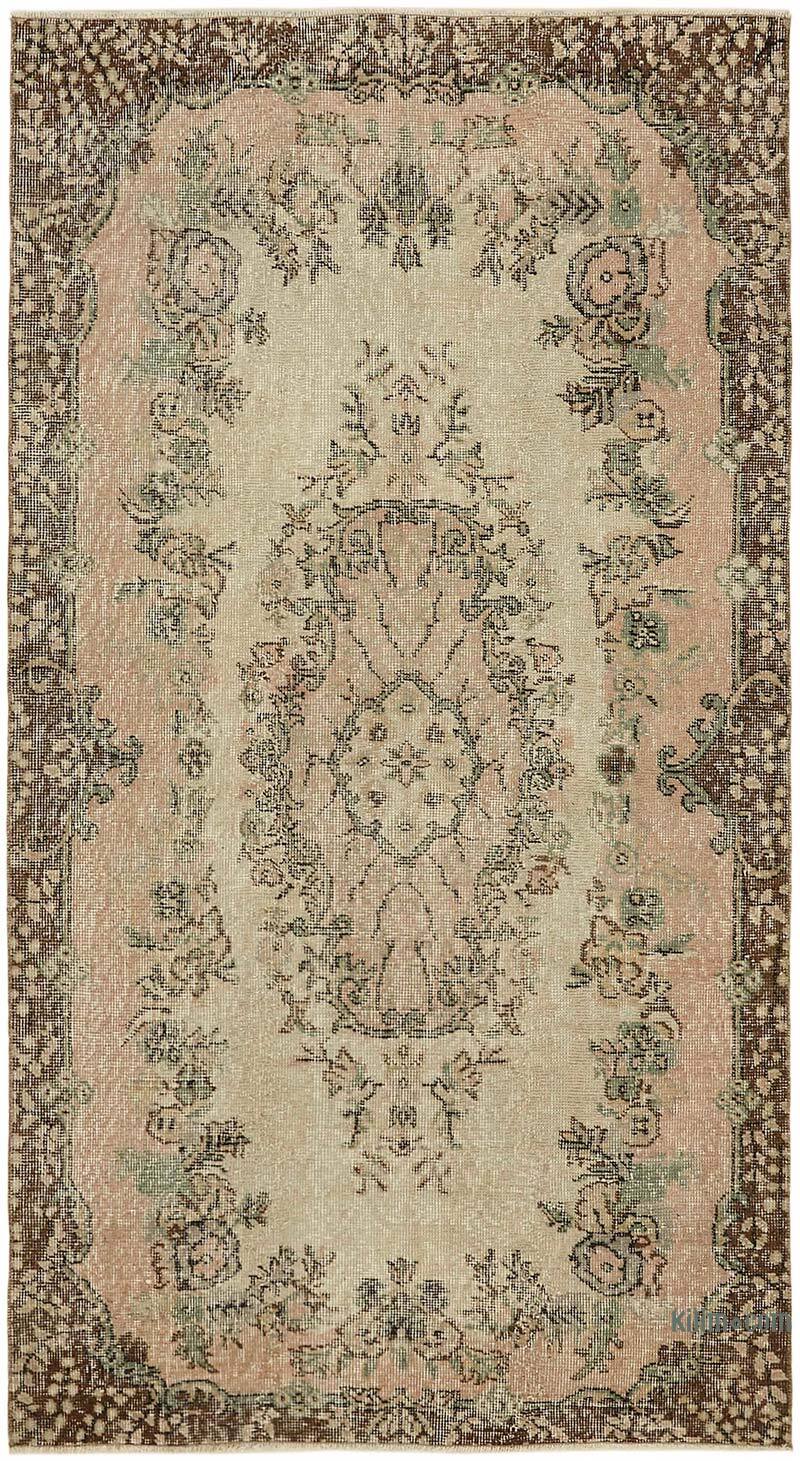 El Dokuma Vintage Halı - 113 cm x 205 cm - K0082663