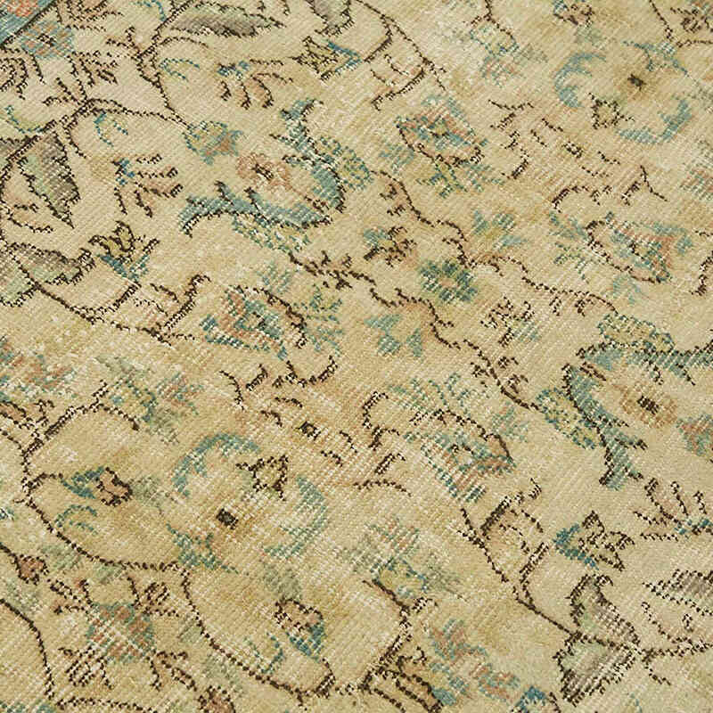 El Dokuma Vintage Halı - 117 cm x 192 cm - K0082664