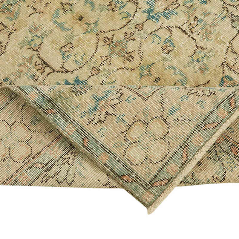 El Dokuma Vintage Halı - 117 cm x 192 cm - K0082664