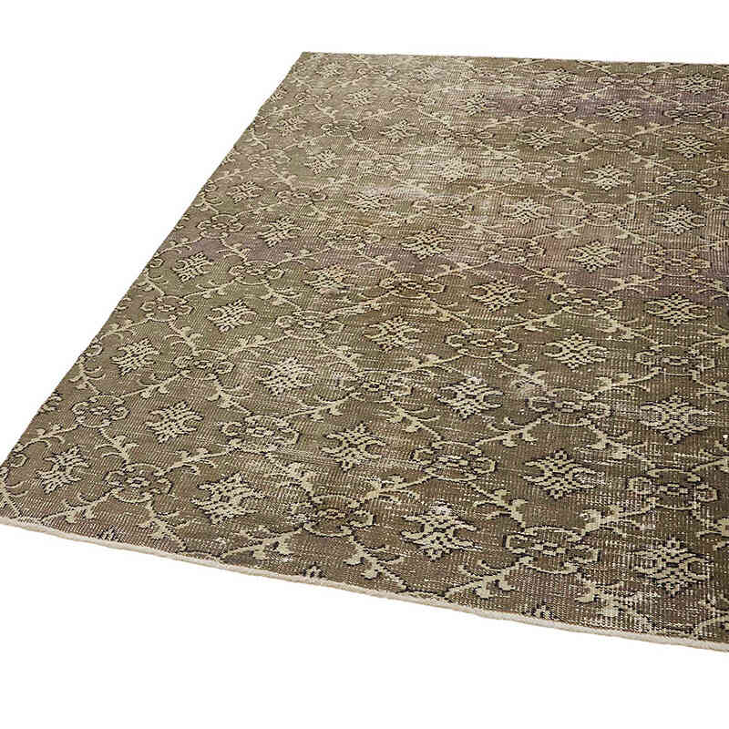 Alfombra Vintage Turca Anudada a Mano - 140 cm x 206 cm - K0082665
