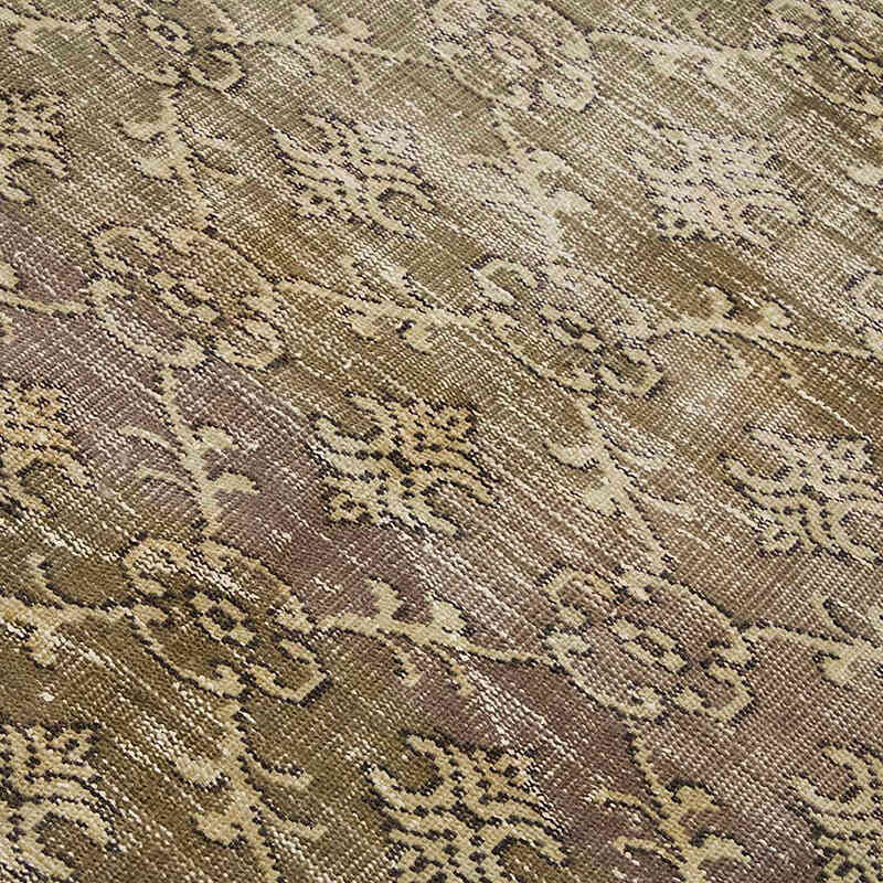 Alfombra Vintage Turca Anudada a Mano - 140 cm x 206 cm - K0082665