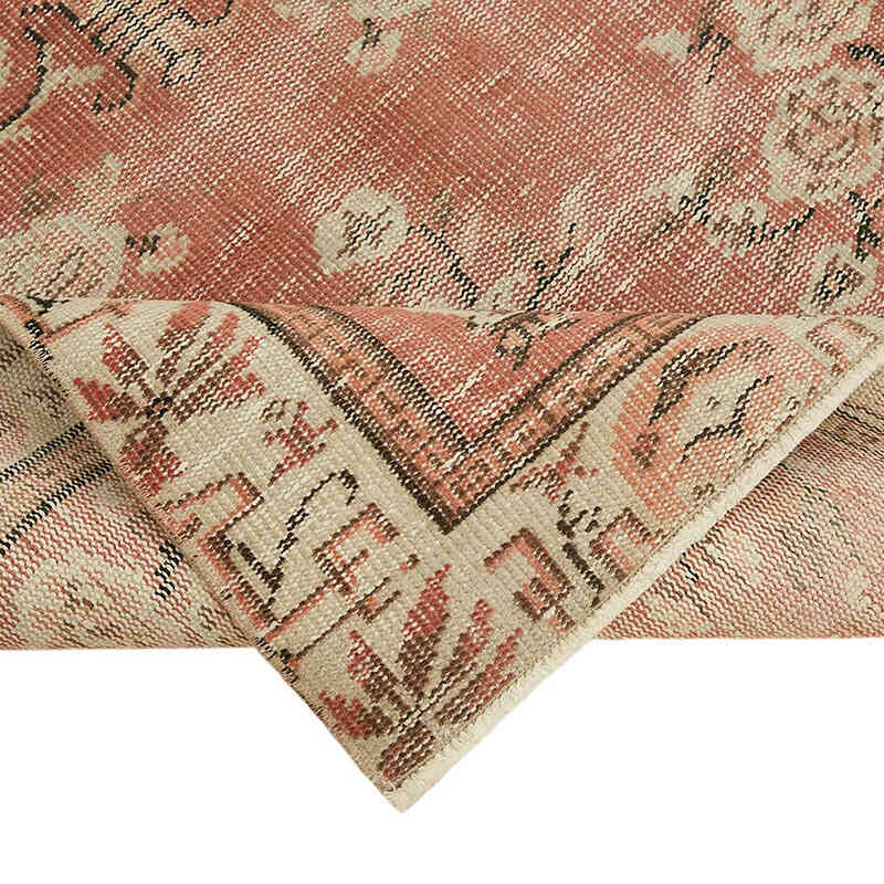 Alfombra Vintage Turca Anudada a Mano - 106 cm x 189 cm - K0082667