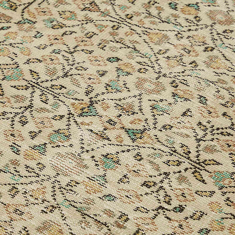 Vintage Turkish Hand-Knotted Rug - 4' 6" x 6' 10" (54" x 82") - K0082668