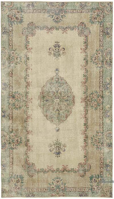 Vintage Turkish Hand-Knotted Rug - 4' 3" x 7' 3" (51" x 87")