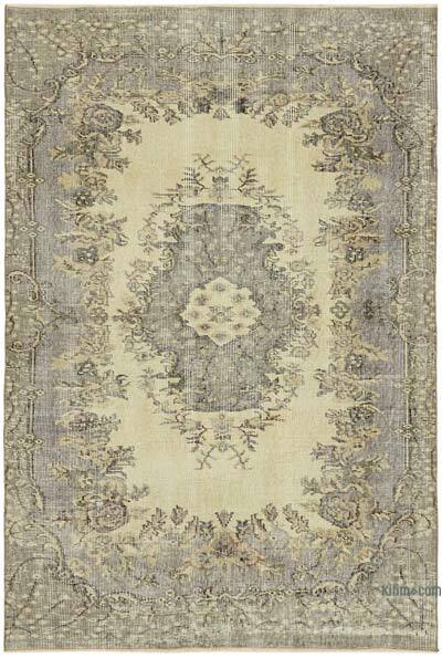 Alfombra Vintage Turca Anudada a Mano - 145 cm x 214 cm